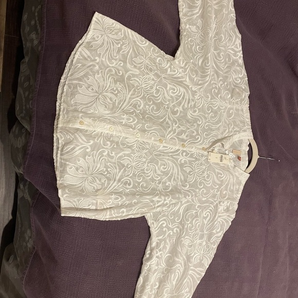 Gorgeous Pilcro white top NWT - Picture 5 of 6